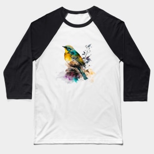 A nice bird with leaves Baseball T-Shirt